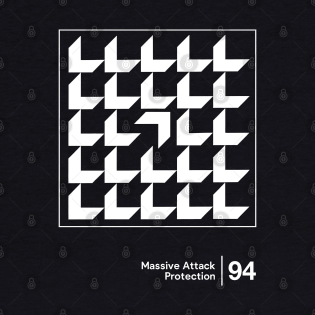 Massive Attack - Minimalist Graphic Artwork Design by saudade